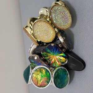 Chunky Statement Fun Fashion Costume Stretch Bracelets